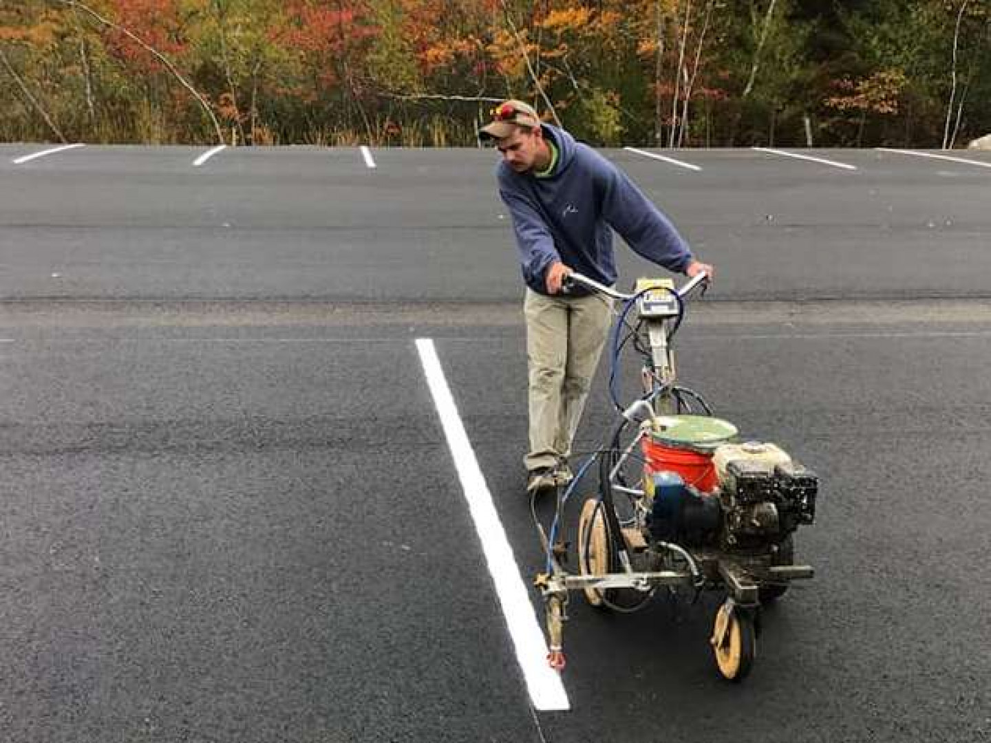 Line Striping, Commercial Line Striping Biddeford, ME Precision